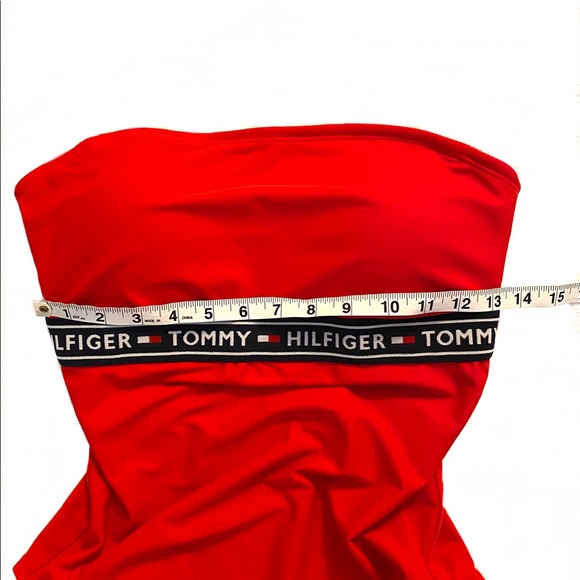 TOMMY HILFIGER Bandeau Swimsuit ❤️❤️❤️ - Picture 6 of 10